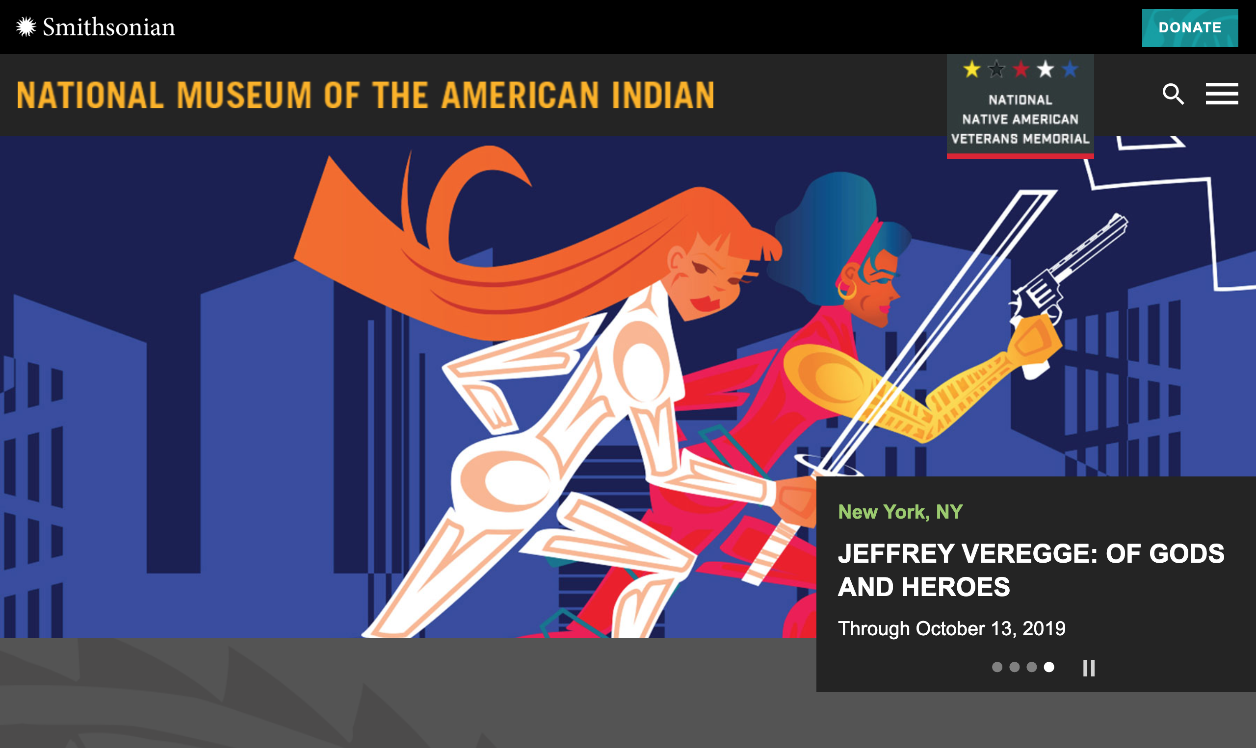 National Museum of the American Indian website